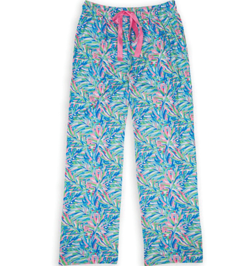 Bicycle Heart Print Comfortable Soft Lounge Pajama Pants - SimplyCuteTees