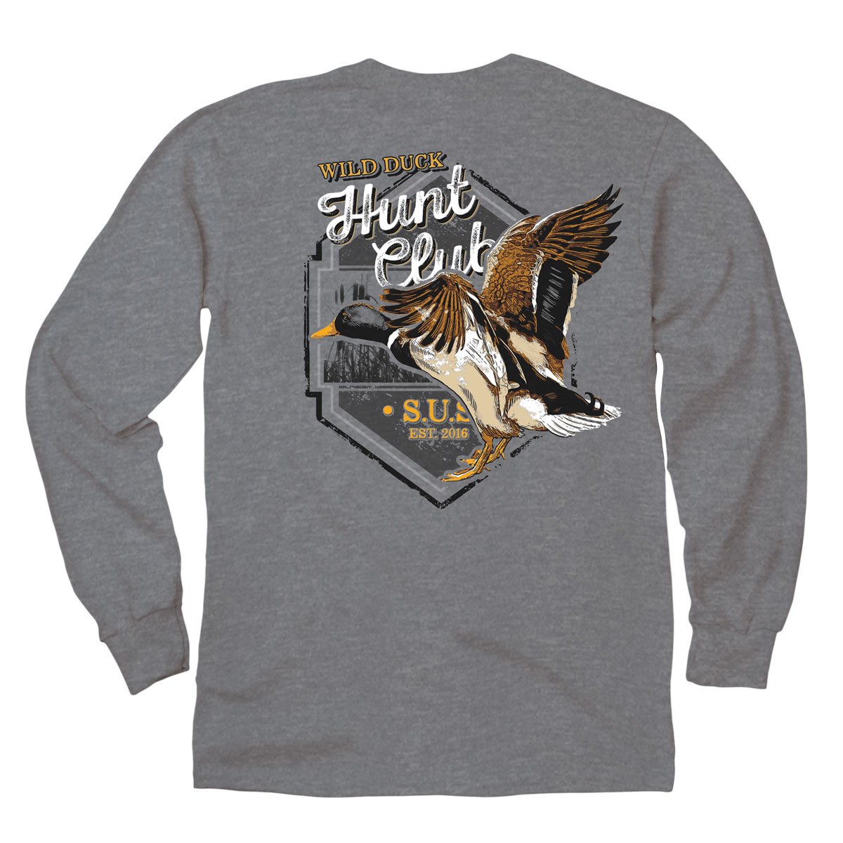 Duck hunting long sales sleeve t shirts