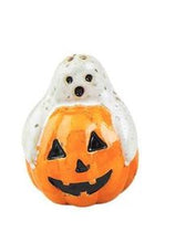 Load image into Gallery viewer, MUD PIE HALLOWEEN SALT AND PEPPER SHAKERS