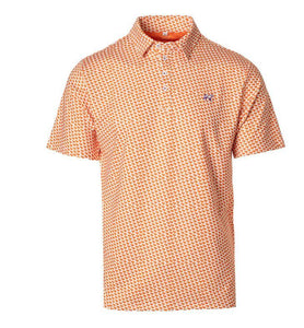 FIELDSTONE STATE PRIDE POLO CLEMSON SHORT SLEEVE