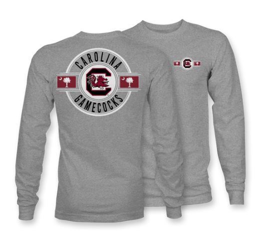 Palmetto Shirt Co. Gamecock Circle Logo Long Sleeve T-shirt