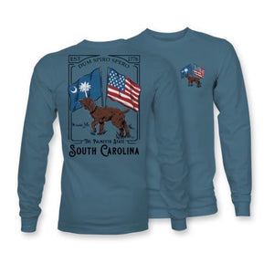 Palmetto Shirt Co. Boykin Flags Long Sleeve T-shirt