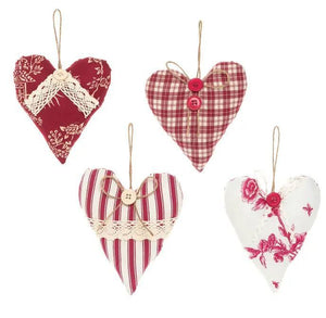 Valentine's Day Cottage Heart Ornament