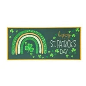 Evergreen Rainbow And Shamrocks Sassafras Switch Mat