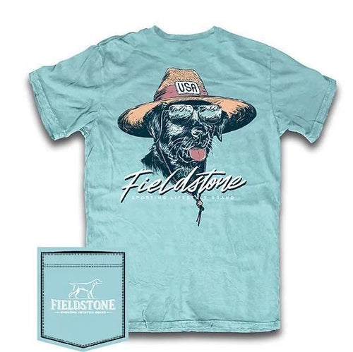 Fieldstone Beach Bum USA T-shirt- Toddler and Youth