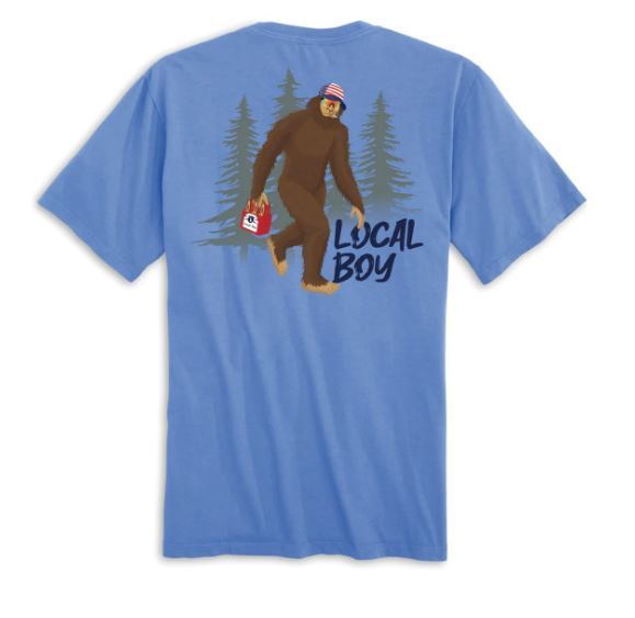 Local Boy Outfitters Merica Squatch Pocket T-Shirts