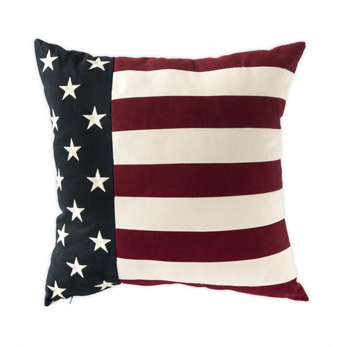 Evergreen Indoor/Outdoor Patriotic Throw Pillow