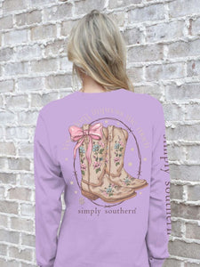 SIMPLY SOUTHERN COLLECTION YOU DON'T IMPRESS ME MUCH LONG SLEEVE TSHIRT