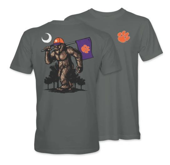 PALMETTO SHIRT CO. CLEMSON SASQUATCH TSHIRT