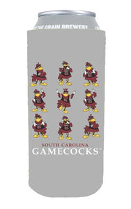 PALMETTO SHIRT CO. GAMECOCK COCKIES SKINNY KOOZIE