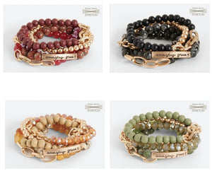 COCO & CARMEN AMAZING GRACE BRACELET STACK