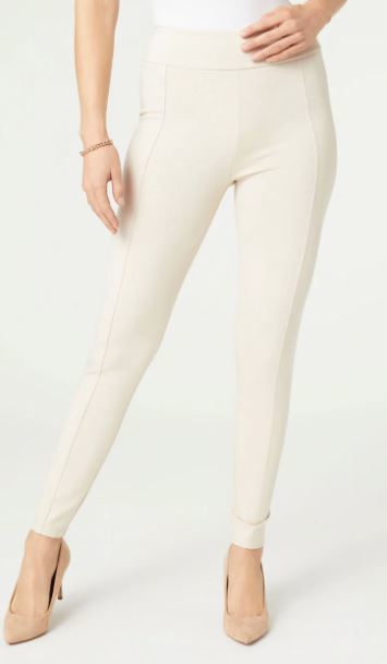 COCO & CARMEN THE PERFECT PONTE ANKLE PANT-TURTLEDOVE