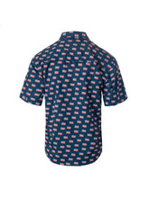 Load image into Gallery viewer, Fieldstone American Flag Button Down-Navy