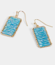 Load image into Gallery viewer, Coco &amp; Carmen Whispers Beaded Banner Dangle Earrings
