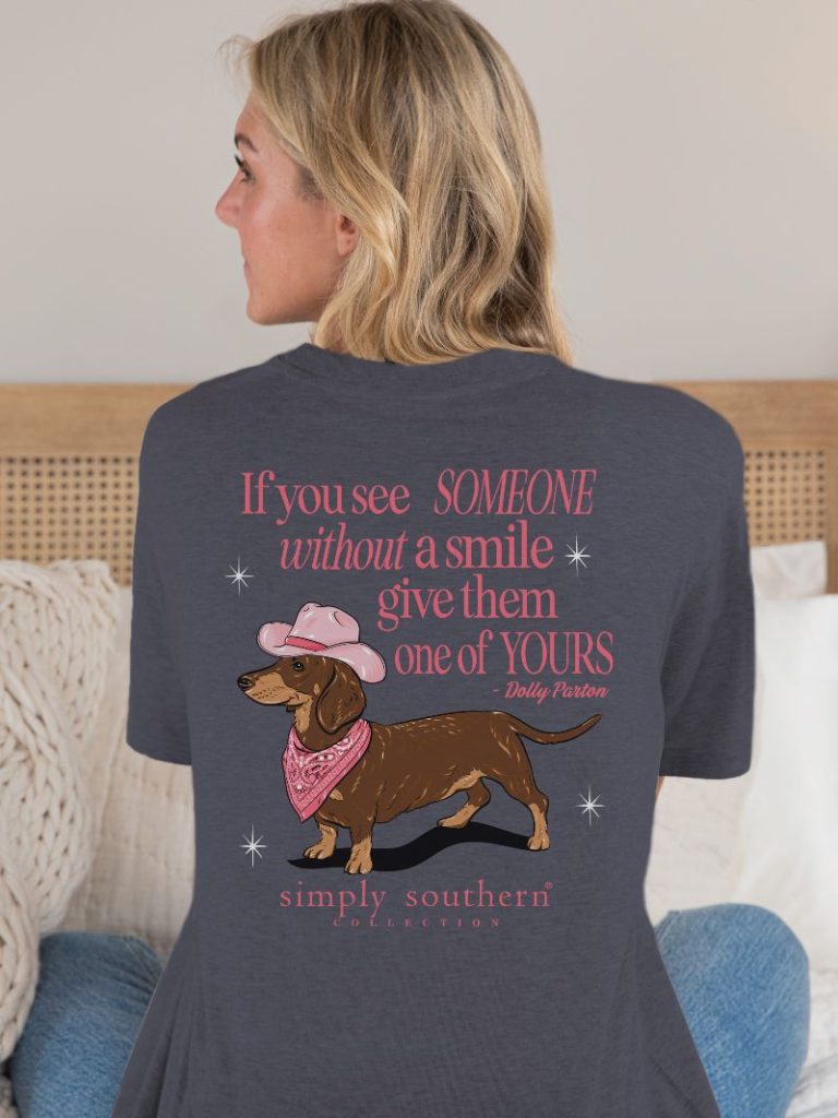 SIMPLY SOUTHERN COLLECTION DOLLY SMILE TSHIRT