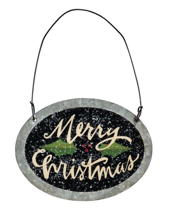 PBK MERRY CHRISTMAS ORNAMENT