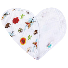 Load image into Gallery viewer, Gift Set: Oklahoma Swaddle Blanket and Burp Cloth/Bib Combo