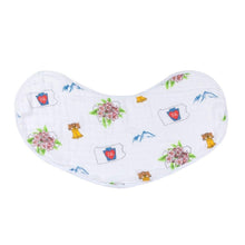 Load image into Gallery viewer, Gift Set: Pennsylvania Baby Muslin Swaddle Blanket and Burp Cloth/Bib Combo