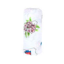 Load image into Gallery viewer, Gift Set: Pennsylvania Baby Muslin Swaddle Blanket and Burp Cloth/Bib Combo