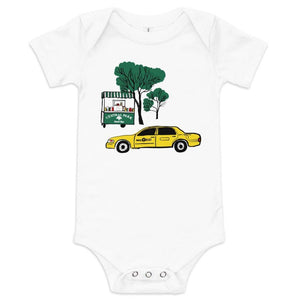 New York City Central Park Baby short sleeve onesie