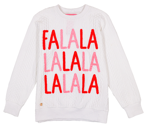 SIMPLY SOUTHERN COLLECTION YOUTH FALALA BRAIDED SWEATSHIRT