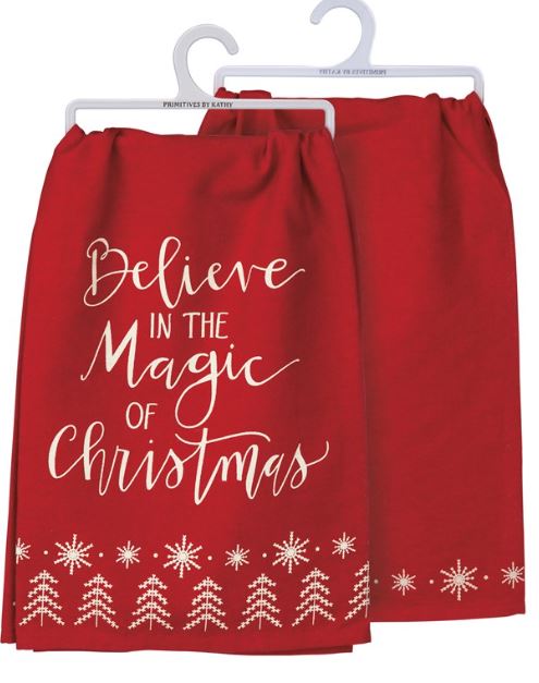 PBK THE MAGIC OF CHRISTMAS TEA TOWEL