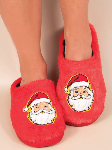 SIMPLY SOUTHERN COLLECTION SANTA SLIPPERS