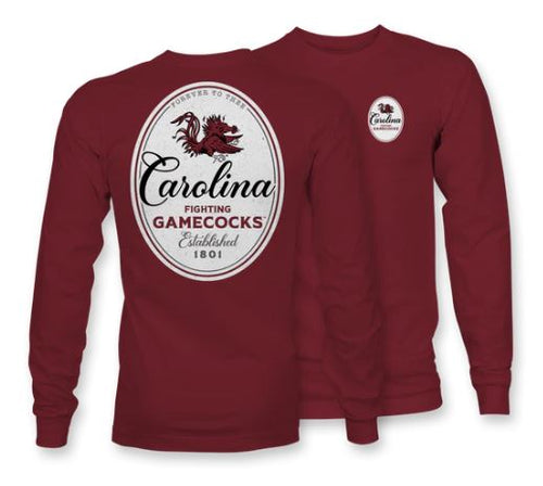 PALMETTO SHIRT CO. FIGHTING GAMECOCKS LONG SLEEVE TSHIRT