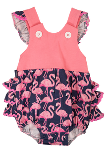 Simply Southern Collection Flamingo Baby Panama