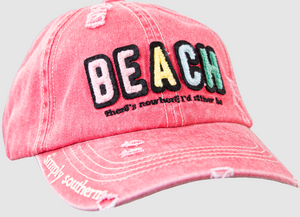 SIMPLY SOUTHERN COLLECTION BEACH CHENILLE HAT