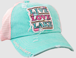 SIMPLY SOUTHERN COLLECTION LIVE LAKE HAT