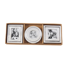 Load image into Gallery viewer, MUD PIE 3 PIECE MINI ALUMINUM FRAME SET