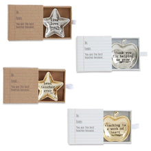 Load image into Gallery viewer, MUD PIE APPLE &amp; STAR TEACHER BOXED MINI DISHES