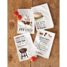 Load image into Gallery viewer, MUD PIE BBQ COTTON TOWELS