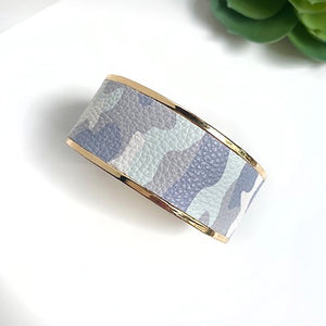 Michelle McDowell Monroe Gray Camo Bracelet