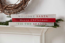 Load image into Gallery viewer, Mud Pie Christmas Sentiment Sticks