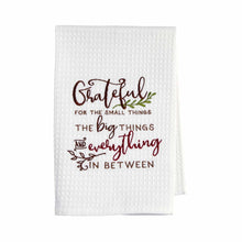 Load image into Gallery viewer, Mud Pie Thanksgiving Waffle Towels