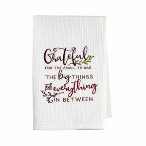 Mud Pie Thanksgiving Waffle Towels
