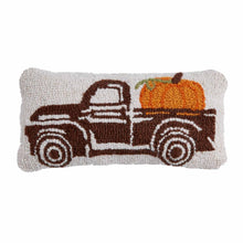 Load image into Gallery viewer, Mud Pie Thanksgiving Mini Hooked Pillows