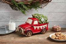 Load image into Gallery viewer, Mud Pie Christmas Truck Cookie Jar