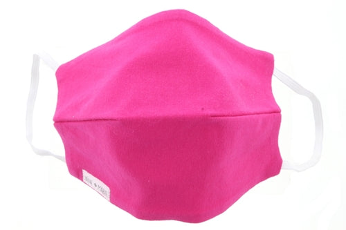 Jane Marie Hot Pink Face Mask