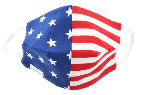 Jane Marie American Flag Youth Face Mask