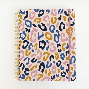 Mary Square Multi Leopard Daily Planner