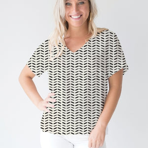 Michelle McDowell Black Sunset Cruise Willow Top