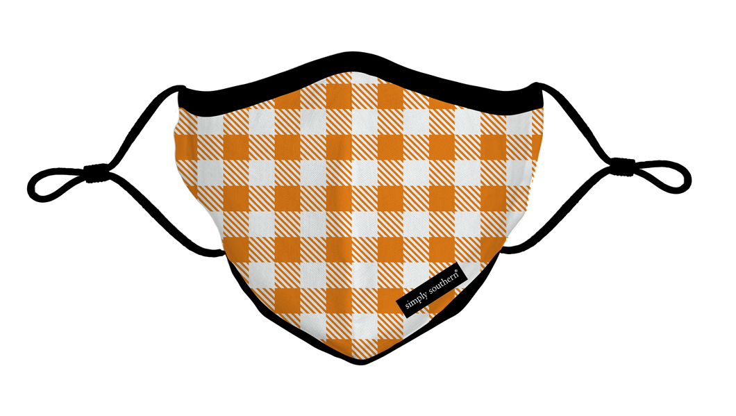 Simply Southern Collection Youth Gingham Face Covering