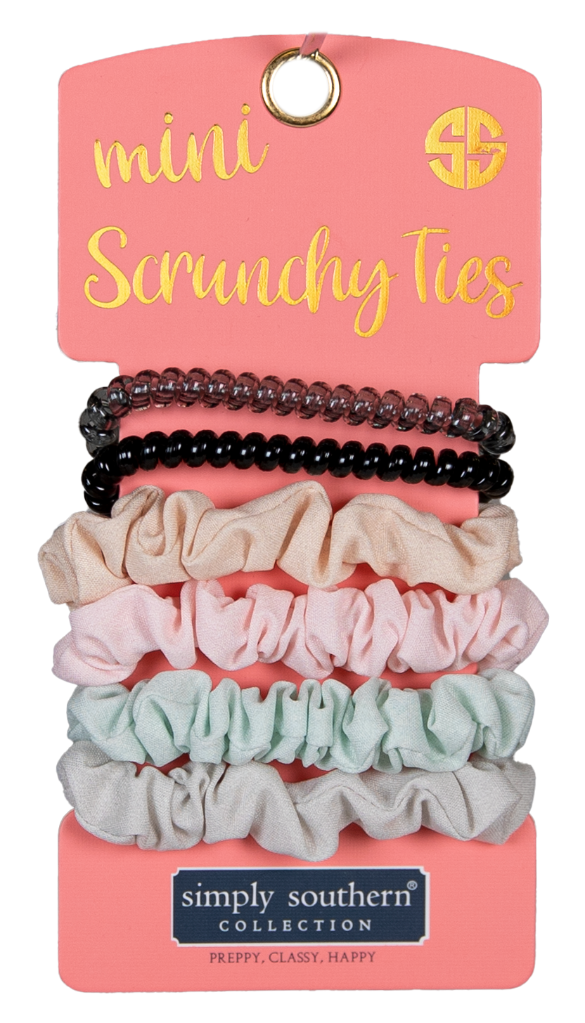 Simply Southern Natural Mini Scrunchy Ties