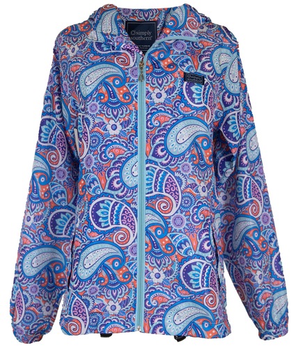 Simply Southern Collection Paisley Rain Jacket