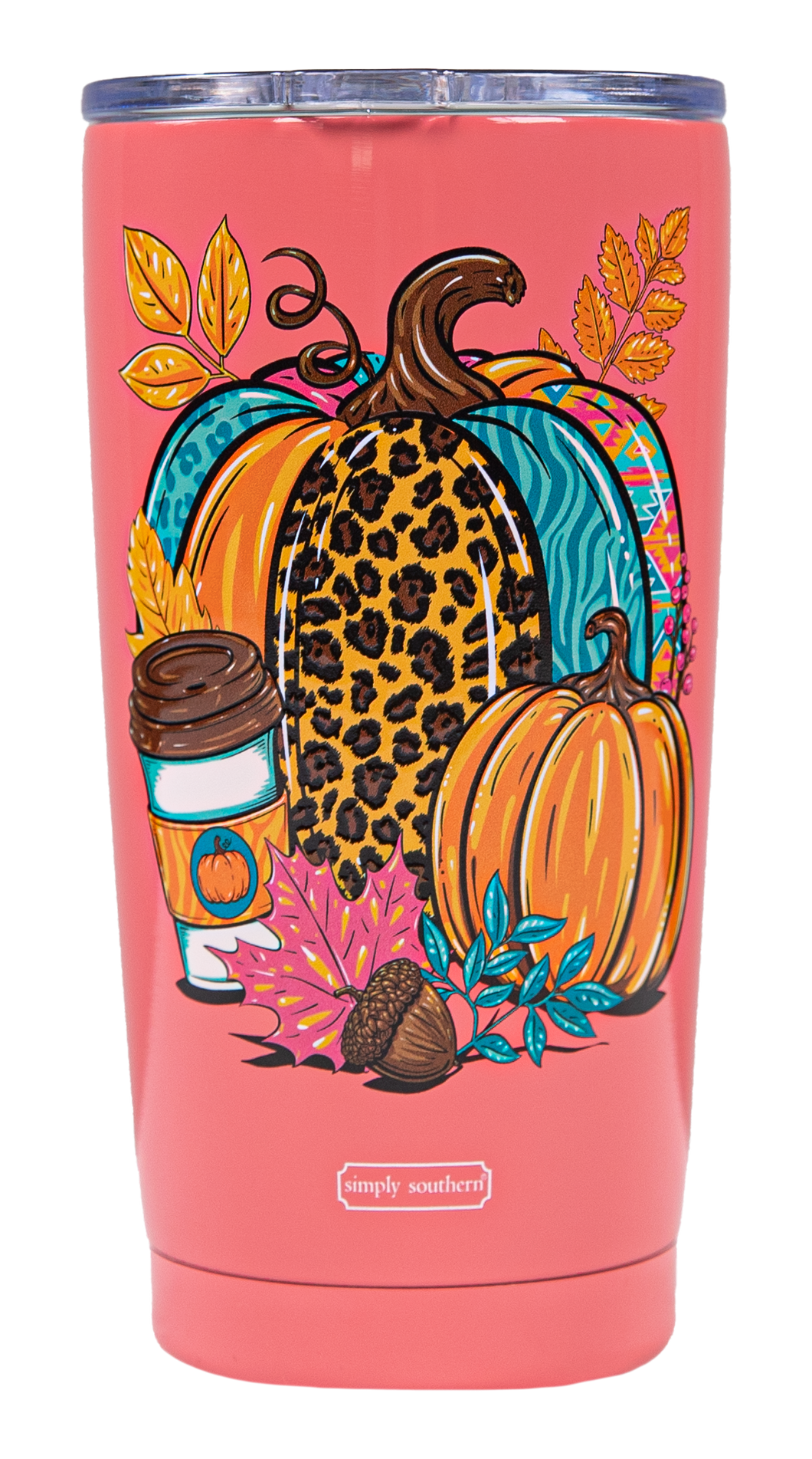 SIMPLY SOUTHERN COLLECTION PUMPKIN TUMBLER