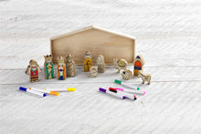 Load image into Gallery viewer, MUD PIE COLOR YOURSELF NATIVITY SET
