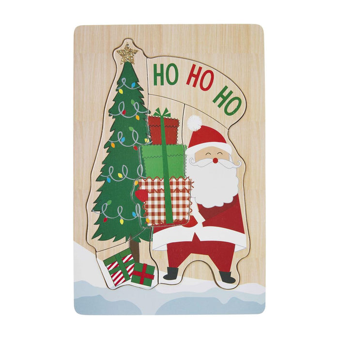 MUD PIE HO HO HO WOOD PUZZLE